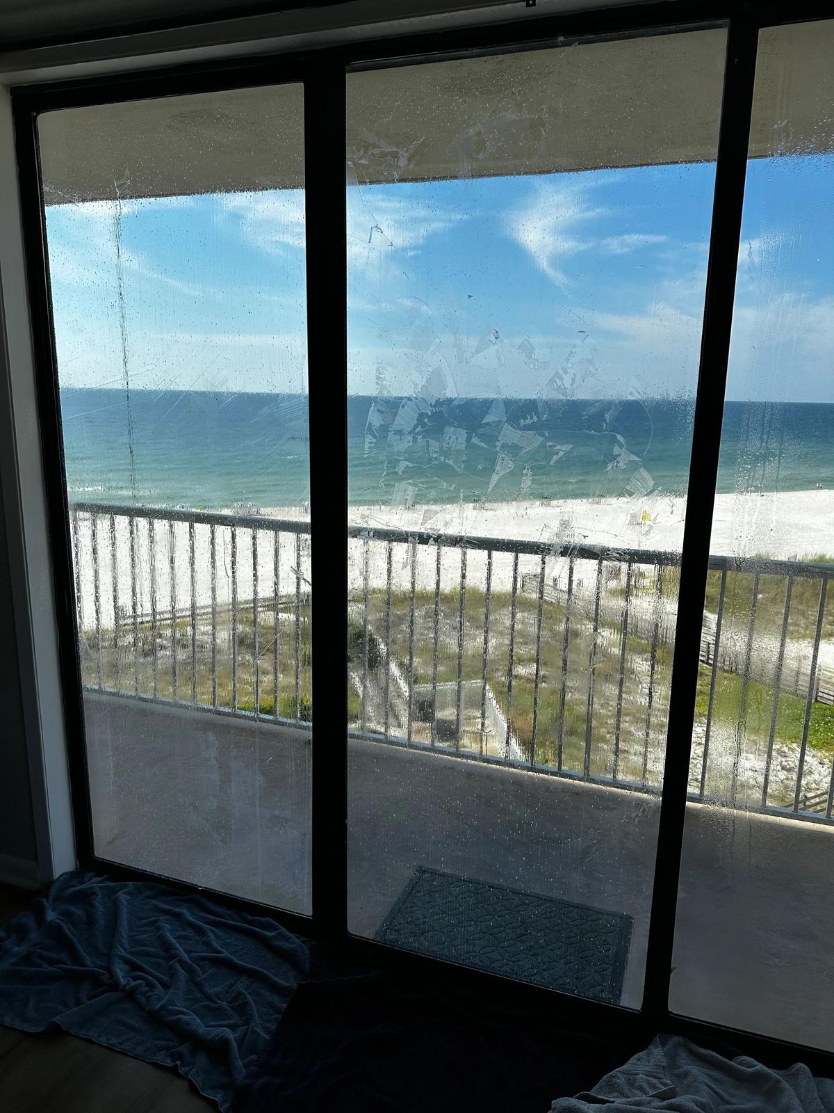 Window film installation result